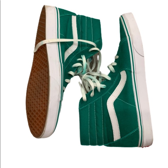 emerald green vans